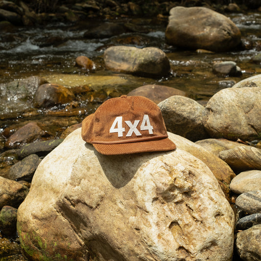 4x4 Off-Road Hat - Camel Corduroy