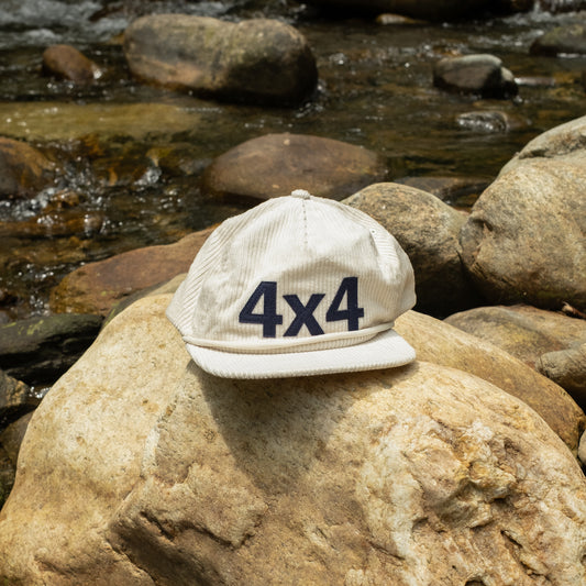 4x4 Off-Road Hat - Ivory Corduroy